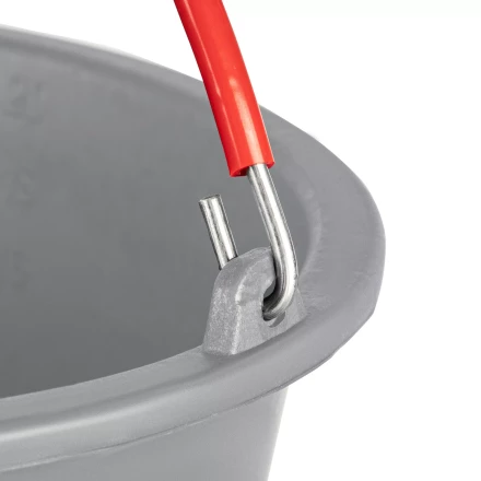 Ведро строительное пластмассовое Matrix 12 л, ударопрочное, обрезиненная ручка, 81462 купить в Челябинске