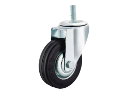 Колесо поворотное SCt 80 200 мм резина с болтом (F) 1027175