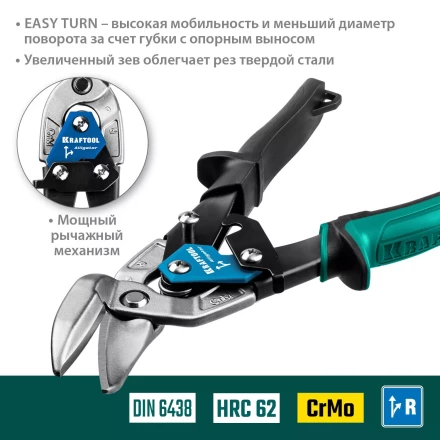 Ножницы по металлу двухрычажные Alligator 2328-OR купить в Челябинске