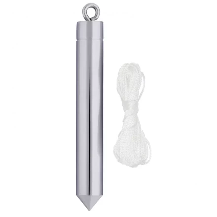 Отвес цилиндрический 200 г шнур 5 м Matrix 84886 купить в Челябинске