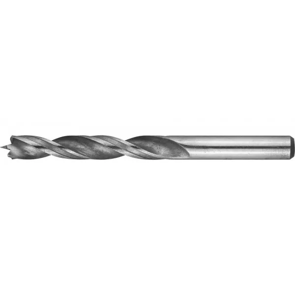 Сверло по дереву, двухленточное, спиральное, KRAFTOOL 29400-110-07, d=7x110мм 29400-110-07 купить в Челябинске