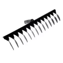 Грабли 14-зубые 280 мм без черенка витые  СИБРТЕХ Россия 61765 купить в Челябинске