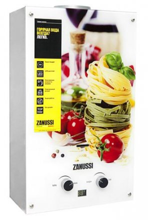 Колонка газовая Zanussi GWH 10 Fonte Glass La Spezia купить в Челябинске