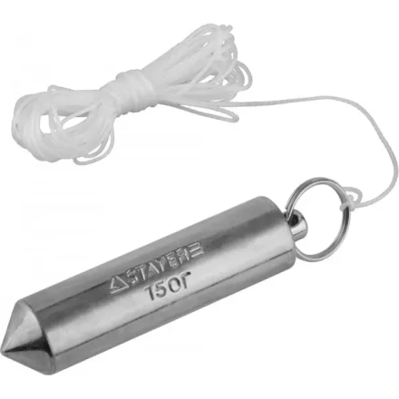 Отвес STAYER &quot;MASTER&quot; строительный со шнуром, 150г 0635-15_z01 купить в Челябинске