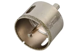 Коронка алмазная Вихрь по керамограниту/керамике, 55 мм 73/10/9/7