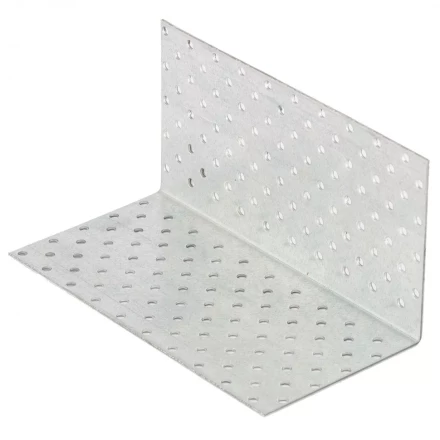 Крепежный уголок равносторонний  2,0 мм KUR 100x100x200 мм Россия Сибртех 46595 купить в Челябинске