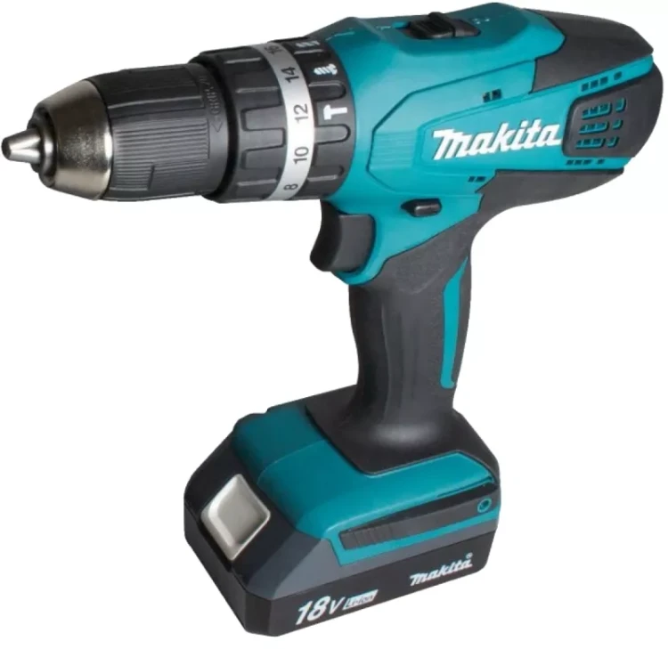 Аккумуляторная дрель -шуруповерт Makita HP457DWE купить в Челябинске