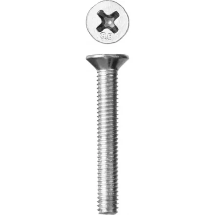 Винт ЗУБР DIN 965, класс прочности 8.8, оцинкованный, M4x55 мм, ТФ0, 2900 шт 4-303110-04-055 купить в Челябинске