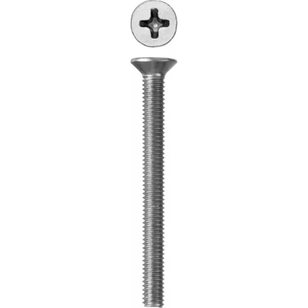 Винт ЗУБР &quot;МАСТЕР&quot; DIN 965, класс прочности 4.8, оцинкованный, M3x30мм, 5кг 303110-03-030 купить в Челябинске