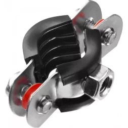 Хомут трубный с гайкой, оцинкованный, 3/8", 10шт, ЗУБР Мастер 37850-15-19 37850-15-19