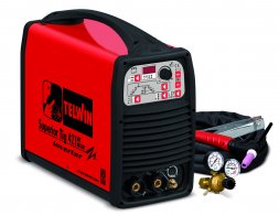 Сварочный аппарат Telwin SUPERIOR TIG 421 DC-HF/LIFT  TIG ACC 