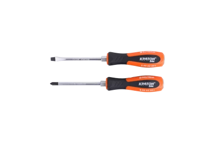 Набор отверток ударных Кратон Strike SST-01, 2 пр., блистер 2 09 02 001 купить в Челябинске