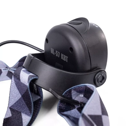 Фонарик налобный светодиодный с сенсором движения и блоком питания КВТ HL-57 (82073) купить в Челябинске