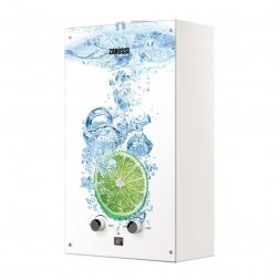 Колонка газовая Zanussi GWH 10 Fonte Glass Lime