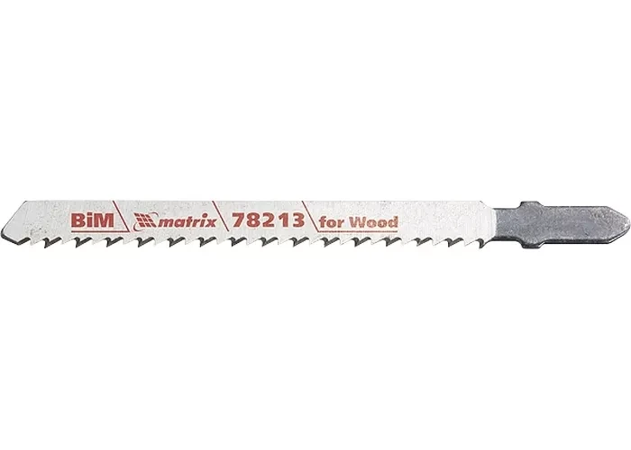 Полотна для электролобзика по дереву 3 шт T101BRF 75 x 2,5мм Bim MATRIX Professional 78213 купить в Челябинске