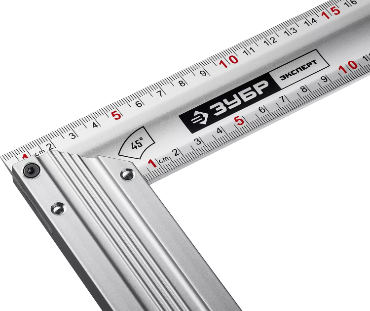 ЗУБР 400 мм, жесткий столярный угольник, Профессионал (34392-40) купить в Челябинске