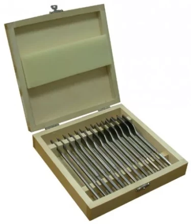 Набор сверл перовых  13шт 6-25мм х152мм д/дер.1/20 19117 купить в Челябинске