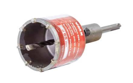 Коронка SDS+ ф65 мм по кирпичу в сборе VMX 511046 купить в Челябинске