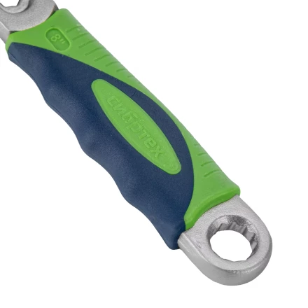 Ключ разводной Сибртех, 200мм, переставная губка, 2-х комп.рукоятка, 15598 купить в Челябинске