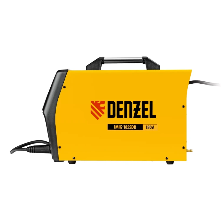 Аппарат инвертор. полуавтомат. cварки Denzel IMIG-185SDR 94363, 180 А, ПВ 60%, катушка 5 кг купить в Челябинске