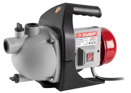 Насос ЗУБР поверхностный, 60л/мин, напор 44м, 1100Вт ЗНС-1100 купить в Челябинске