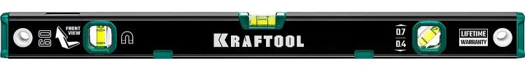Профессиональный магнитный уровень с зеркальным глазком KRAFTOOL 34785-60 купить в Челябинске