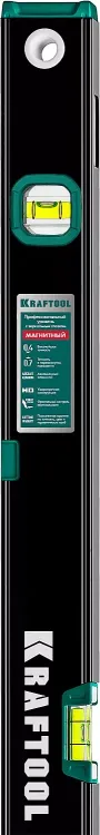 Профессиональный магнитный уровень с зеркальным глазком KRAFTOOL 34785-60 купить в Челябинске