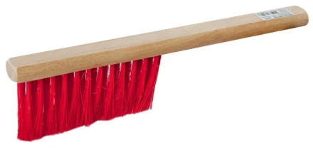 Щетка-сметка, искусственная щетина, трехрядная, деревянный корпус, 320мм 39020 купить в Челябинске