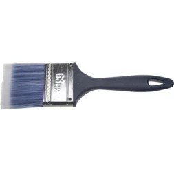 Кисть плоская ЗУБР "АКВА-МАСТЕР" "КП-13", искусственная щетина, пластмассовая ручка, 63мм 4-01013-063
