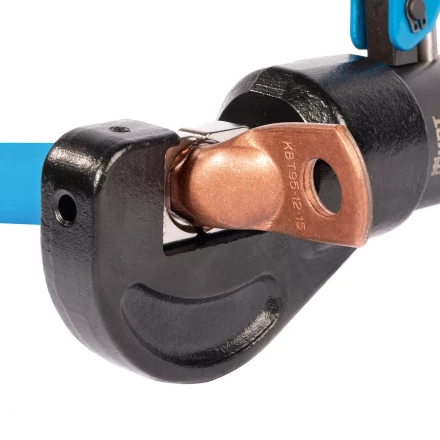 Пресс гидравлический ручной КВТ ПГР-95 для опрессовки наконечников до 95 мм (91809) купить в Челябинске