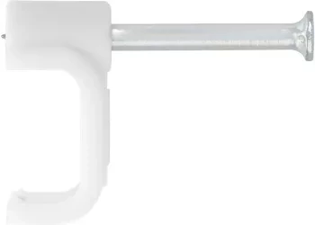 Скобы электроустановочные 5 мм прямоугольный профиль 50 штук СИБРТЕХ 47533 купить в Челябинске