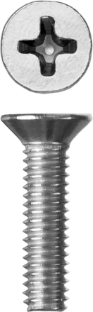 Винт ЗУБР &quot;МАСТЕР&quot; DIN 965, класс прочности 4.8, оцинкованный, M4x16мм, 5кг 303110-04-016 купить в Челябинске