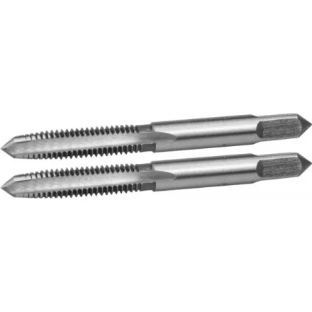 Комплект метчиков ЗУБР &quot;МАСТЕР&quot; ручных для нарезания метрической резьбы, М6 x 0,75, 2шт 4-28006-06-0.75-H2 купить в Челябинске