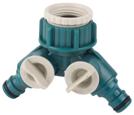 Распределитель двухканальный (резьба внешняя-соединитель), RACO &quot;Original&quot; 4250-55256C, 3/4&quot;x1&quot; 4250-55256C купить в Челябинске