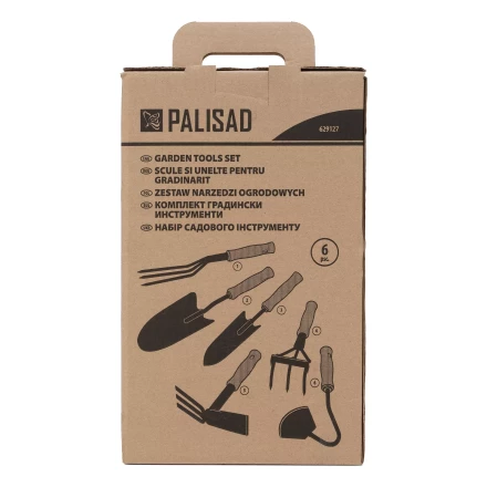 Набор садового инструмента Palisad 629127, пластиковые рукоятки, 6 предметов купить в Челябинске