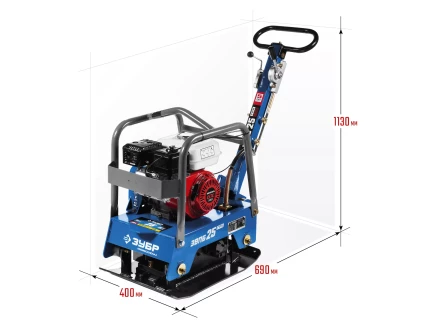 Виброплита бензиновая двигатель Honda ЗВПБ-25 ГРХ серия ПРОФЕССИОНАЛ купить в Челябинске