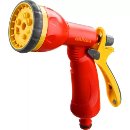 Распылитель GRINDA поливочный пластиковый, тип пистолетный, 8 позиционный 8-427370_z02 купить в Челябинске