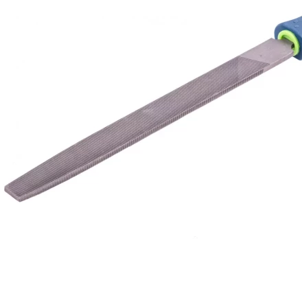 Напильник 200 мм плоский двухкомпонентная рукоятка №2 Сибртех 16227 купить в Челябинске