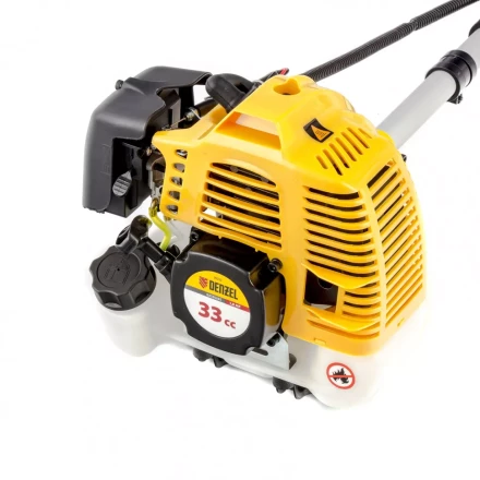 Триммер бензиновый Denzel DT 33 неразъемная штанга 96222 купить в Челябинске