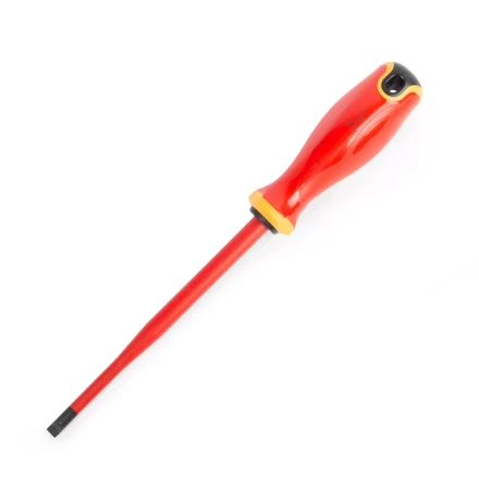 Набор диэлектрических отверток КВТ SLIM VDE НИО-2207 сталь S2, профиль SL, PZ, 7 шт. (88933) купить в Челябинске