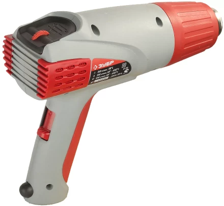 Фен ЗУБР, электр регулировка t, 3 режима работы, керам изолятор, кейс с насад, 2000Вт ЗТФ-2000К купить в Челябинске