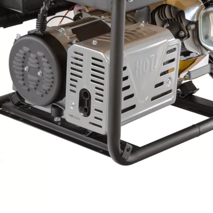 Генератор бензиновый PS 55 EA, 5.5 кВт, 230 В, 25 л, коннектор автоматики 5 PIN, электростартер Denzel 9468743 купить в Челябинске