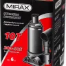 Домкрат гидравлический бутылочный, 10т, 200-385 мм, MIRAX 43260-10 43260-10 купить в Челябинске