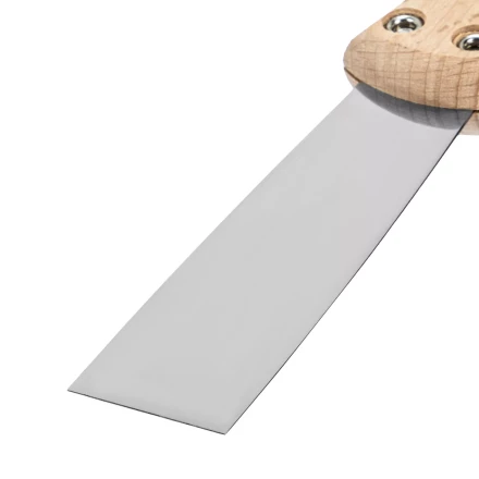 Шпательная лопатка из нержавеющей стали, 30 мм, буковая рукоятка, EFP Matrix 85608 купить в Челябинске