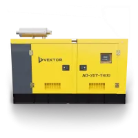 Дизельный генератор Vektor AD-20Y-T400 в шумозащитном кожухе с АВР