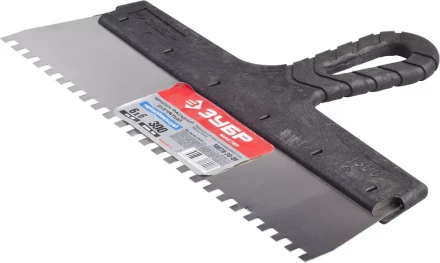 Шпатели зубчатые нержавеющие серия МАСТЕР купить в Челябинске