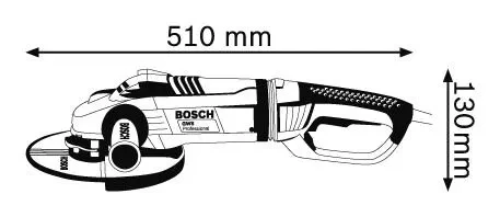 Шлифмашина BOSCH УШМ GWS 24 - 230 LVI купить в Челябинске