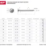 Саморезы ЗУБР с прессшайбой по листовому металлу до 0,9мм, PH2, 4,2х41мм, ТФ1, 200шт 4-300191-42-041 купить в Челябинске