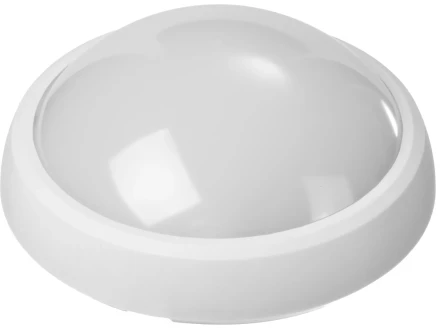 Светильник STAYER &quot;PROFI&quot; PROLight светодиодный, влагозащищенный IP65, пластиковый корпус, PC, влагозащищенный, круг, белый, 4000К, 7(60Вт) 57362-60-W купить в Челябинске