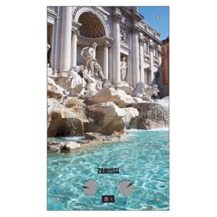 Колонка газовая Zanussi GWH 10 Fonte Glass Trevi купить в Челябинске
